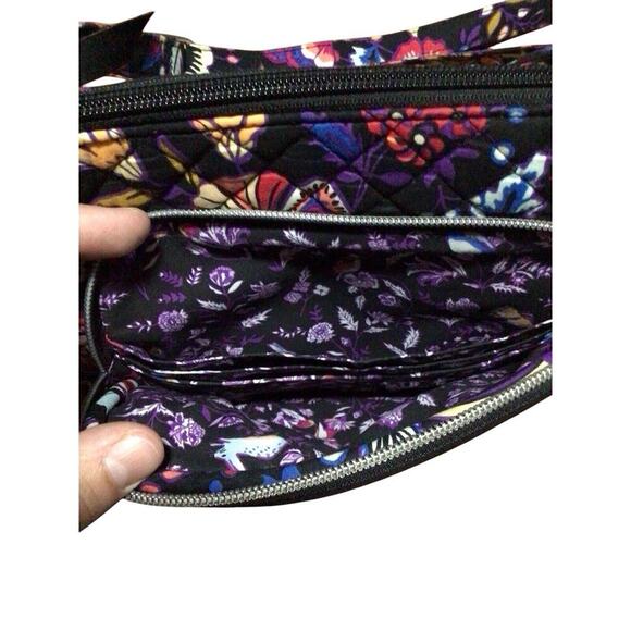 Vera Bradley Carson Mini Shoulder Bag Foxwood EUC - Picture 5 of 8